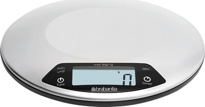 Picture of Waga kuchenna Brabantia cyfrowa okrga z timerem 480560