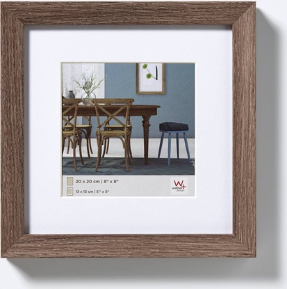 Attēls no Walther Fiorito nut tree 30x30 Wood incl. Passepartout EF330N