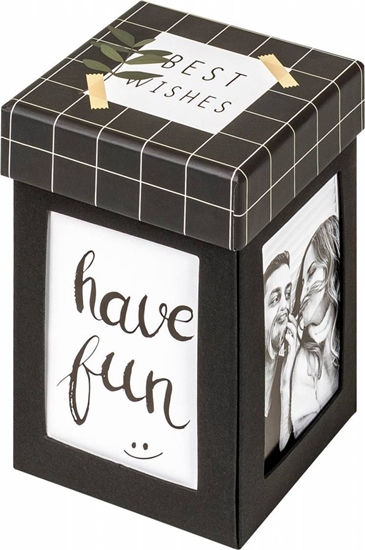 Picture of Walther Photo Gift Box  Surprise 8,5x8,5x13,5 black FB280B