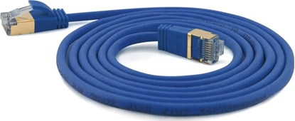 Attēls no Wantec Wantec Extra dünnesCat.7 RohCable SSTP Patch Cable - 5 m - Cat.7 RohCable - S/FTP (S- STP) - RJ- 45 - RJ- 45 - blue (7135)