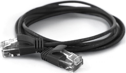 Attēls no Wantec Wantec wW Patch Cable CAT6A (rand 2,8mm) UTP black 10m (7319)