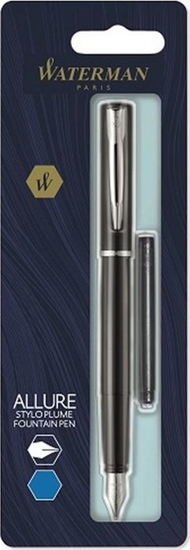 Picture of Waterman Pióro wieczne (F) ALLURE CZARNY WATERMAN 2029061, blister