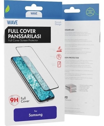 Picture of Wave Full Cover Tempered Glass, Samsung Galaxy S20 FE 5G / Galaxy S20 FE, black