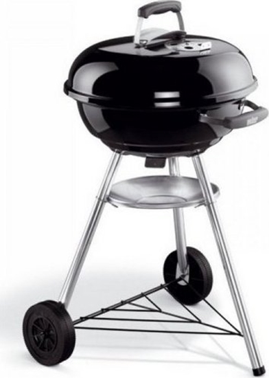 Изображение Weber Compact Kettle Grill ogrodowy wglowy 54.1 cm x 54.1 cm