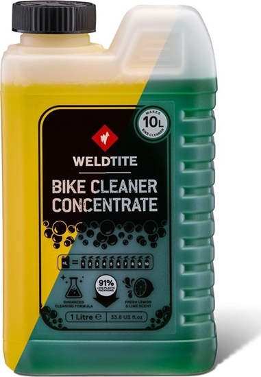 Picture of Weldtite Koncentrat do mycia roweru WELDTITE BIKE CLEANER CONCENTRATE MIXED PACK LIME & LEMON 1L