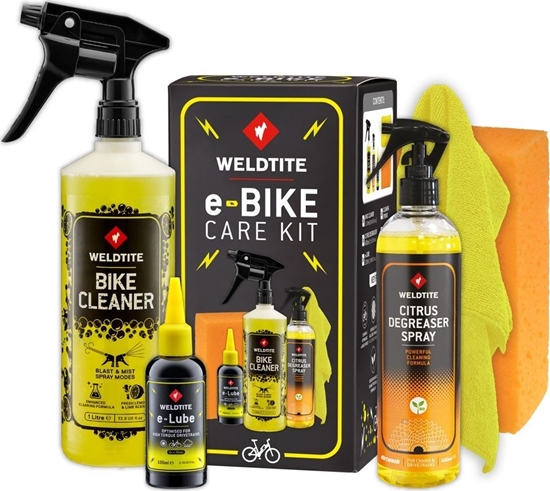 Picture of Weldtite Zestaw do pielgnacji e-rowerów WELDTITE e-Bike Care Kit (NEW)