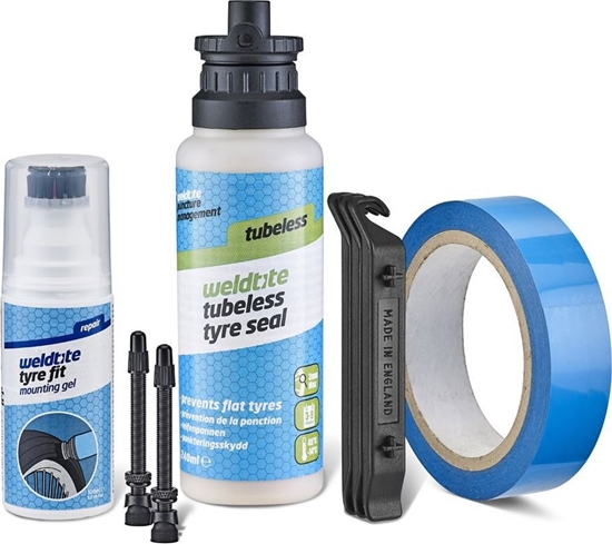 Изображение Weldtite Zestaw WELDTITE COMPLETE TUBELESS CONVERSION SYSTEM (MTB) (NEW)