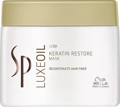 Attēls no Wella WELLA PROFESSIONALS_SP Luxe Oil Keratin Restore Mask maska odbudowujca do wszystkich rodzajów wosów 400ml