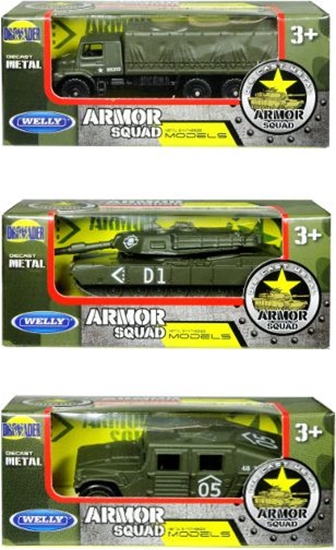 Picture of Welly Welly Samochody wojskowe 1:60 w pudeku