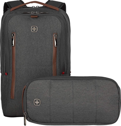 Attēls no Wenger City Upgrade Notebook Backpack 16  Grey