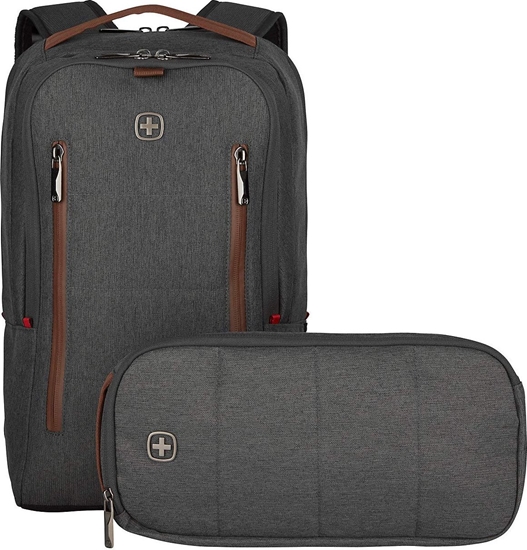 Picture of Wenger City Upgrade Notebook Backpack 16  Grey