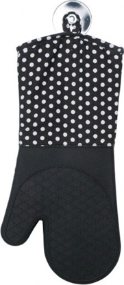 Attēls no Wenko rkawice do piekarnika bawena w kropki czarne