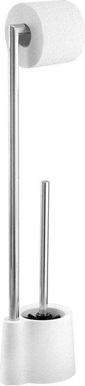 Picture of Wenko Stojak na papier toaletowy ze szczotk Avola White