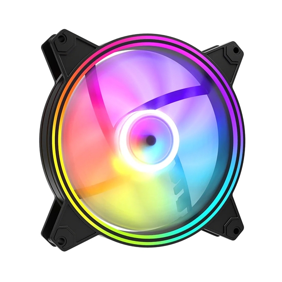 Picture of Wentylator ARGB 140x140x25 czarny 