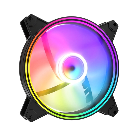 Picture of Wentylator ARGB Reverse 140x140x25 czarny 