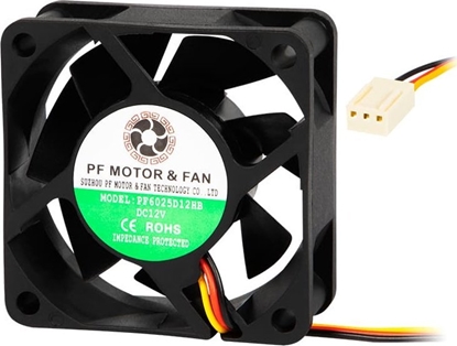 Picture of Wentylator Blow 60x25mm 12V kulkowy