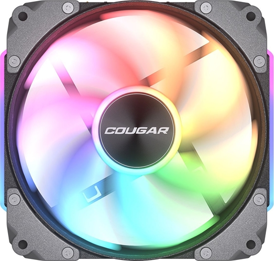 Picture of Wentylator Cougar COUGAR Apolar 120 ARGB (single pack) / Elite Universal Modular Fan / Black