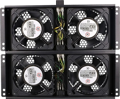 Attēls no ExtraLink Panel wentylacyjny do szafy rack 2x 230V - 2 szt. (EX.8673)