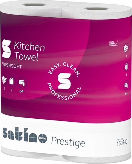 Picture of Wepa Wepa Satino Prestige - Rcznik kuchenny w roli - Biay