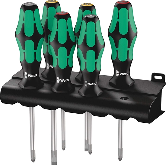 Picture of WERA 335/350/355/6 Kraftform Plus screwdriver set