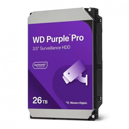 Attēls no western digital Dysk WD Purple Pro WD260PURP 26TB 3.5'' 7200 512MB SATA III