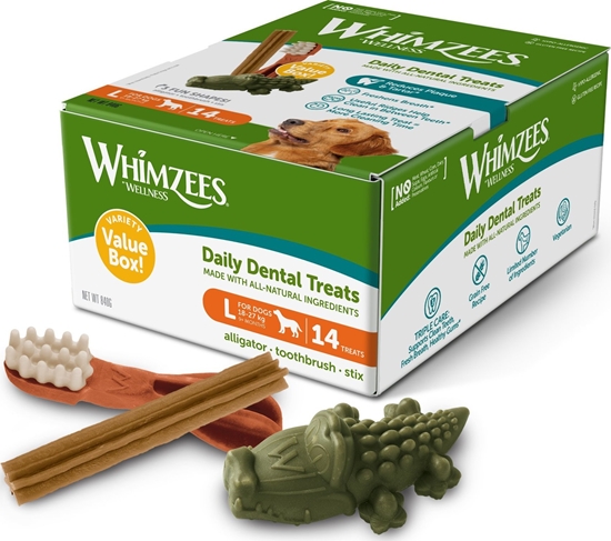 Изображение Whimzees Whimzees Variety L, 14 stk, 840 g, box