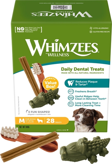 Picture of Whimzees Whimzees Variety M, 28 stk, 840 g, box