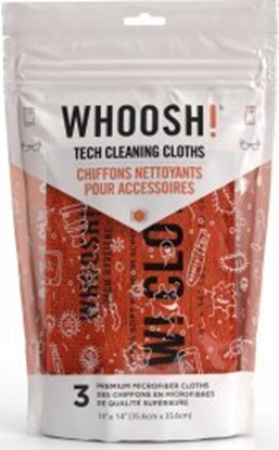 Picture of Whoosh 3XL Tech Cleaning Cloths - antybakteryjna ciereczka z mikrofibry 3szt.