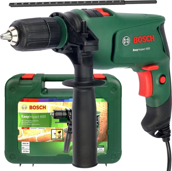 Изображение Wiertarka Bosch Bosch wiertarka udarowa EasyImpact 600 w walizce