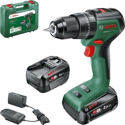Picture of Wiertarka Bosch Cordless impact drill BOSCH Green Universal Impact 18V-60, 18V, 2 x 2 Ah batteries