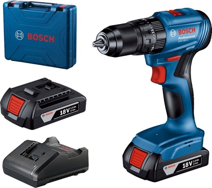 Изображение Wiertarko-wkrtarka Bosch GSB 185-Li 18 V 2 x akumulator 2 Ah (06019K3100)