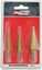 Picture of Wierto AWTools AWTOOLS WIERTA STOPNIOWE HSS-TIN KOMPLET 3 SZTUKOWY / 3-12mm / 4-12mm / 4-20mm