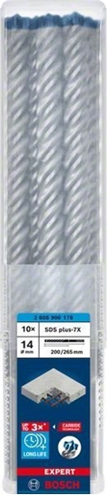 Изображение Wierto Bosch Bosch Expert hammer drill SDS-plus-7X, 14mm, 10 pieces (working length 200mm)
