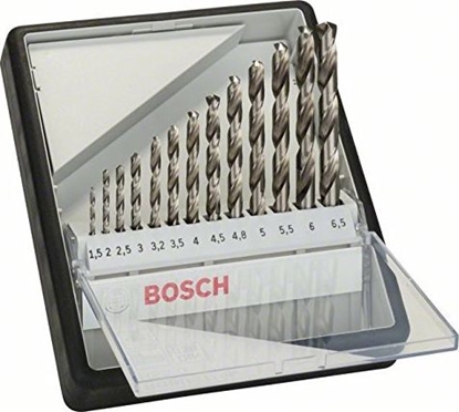 Изображение Wierto Bosch Bosch RobustLine 13 pcs. HSS-G 135 ° drill - 2607010538
