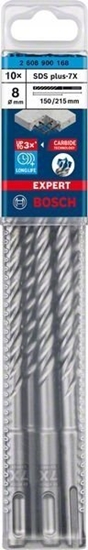 Picture of Wierto Bosch BOSCH SDS plus-7X 8x150x215mm 10pcs - 2608900168 EXPERT RANGE