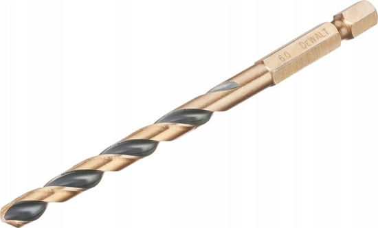 Изображение Wierto Dewalt wierto 6.0mm black and gold hex