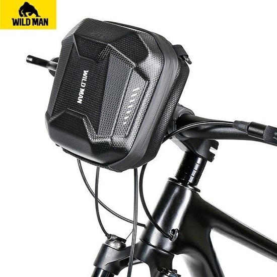 Изображение WildMan WILDMAN Etui/uchwyt na rower E18 sakwa na ram czarna/black