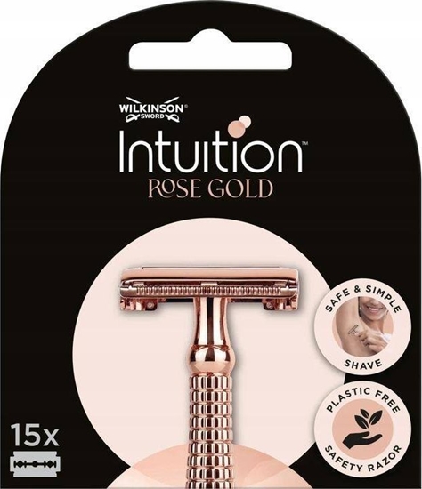 Picture of Wilkinson  Wilkinson Intuition Rose Gold yletki do maszynki 15szt
