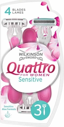 Picture of WILKINSON_My Intuition Quattro Smooth Sensitive jednorazowe maszynki do golenia 3szt
