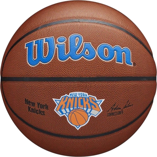 Picture of Wilson Pika do koszykówki Team Alliance New York Knicks Brzowa r. 7 (WTB3100XBNYK)