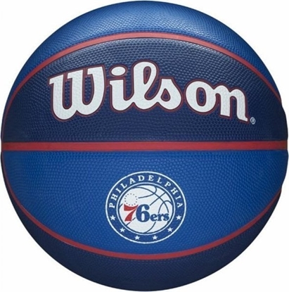 Attēls no Wilson Pika do Koszykówki Wilson NBA Tribute Philadelphia (Jeden rozmiar) Niebieski