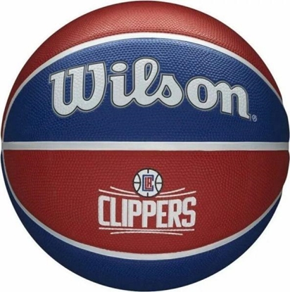 Attēls no Wilson Pika NBA Team Los Angeles Clippers Ball WTB1300XBLAC Czerwona 7