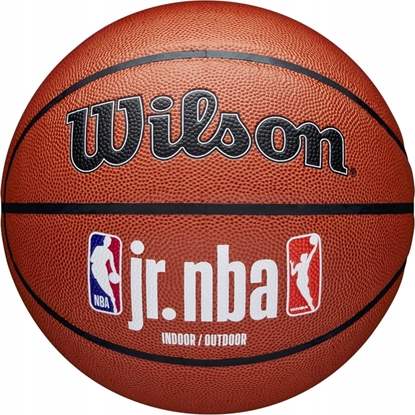 Attēls no Wilson Wilson Jr NBA Fam Logo In/Out Ball WZ2009801XB Pomaraczowe 7
