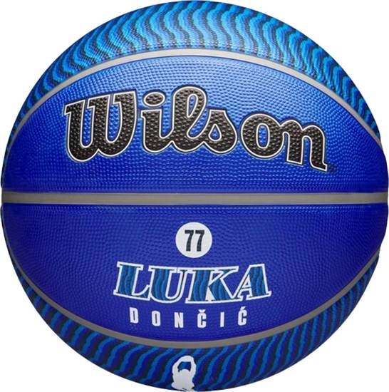 Picture of Wilson Wilson NBA Player Icon Luka Doncic Outdoor Ball WZ4006401XB Niebieskie 7