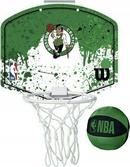 Picture of Wilson Wilson NBA Team Boston Celtics Mini Hoop WTBA1302BOS Zielone One size
