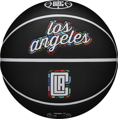Attēls no Wilson Wilson NBA Team City Collector Los Angeles Clippers Ball WZ4016413ID Czarne 7
