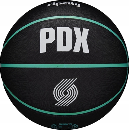 Attēls no Wilson Wilson NBA Team City Collector Portland Trail Blazers Ball WZ4016425ID Czarne 7