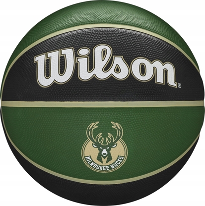 Attēls no Wilson Wilson NBA Team Milwaukee Bucks Ball WTB1300XBMIL Zielone 7