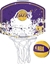 Attēls no Wilson Wilson NBA Team Mini Hoop WTBA1302NBARD biae One size