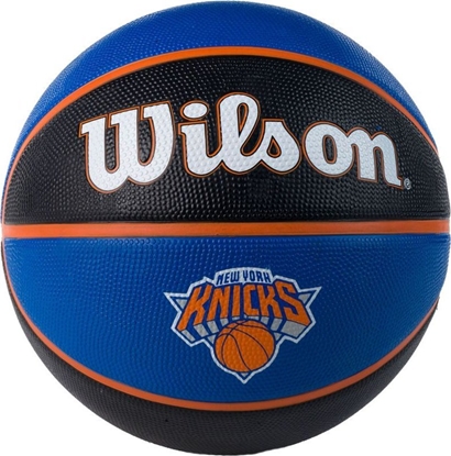 Attēls no Wilson Wilson NBA Team New York Knicks Ball WTB1300XBNYK Niebieskie 7